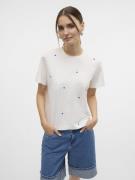 T-shirt imprimé, col rond