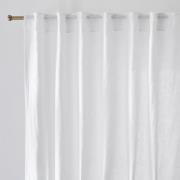 Rideau lin lavé pattes cachées, Onega