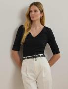 Tee shirt manches 3/4 col V