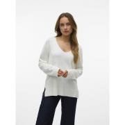 Pull en fine maille, col V