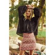 Blouse ample et froncée en coton, BLAZIE