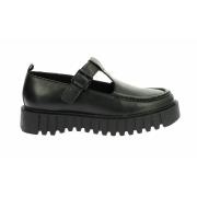 Derbies en cuir style Mary Jane Kick Famack