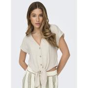 Blouse courte à nouer