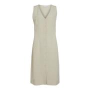 Robe midi sans manches