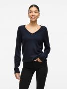 Pull col v en fine maille