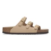 Mules en cuir nubuck Florida