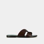 Mules plates en cuir Winko