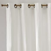 Rideau lin lavé à œillets Onega