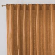 Rideau lin lavé pattes cachées, Onega