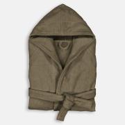 Peignoir capuche éponge velours 450 g/m2, Trizie