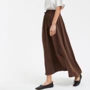 Jupe longue fluide, taille élastiquée