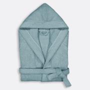 Peignoir capuche éponge bouclette 450 g/m2, Haxel