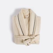 Peignoir adulte châle en coton peigné 400 g/m2, Victor