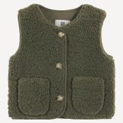 Gilet sans manches en sherpa