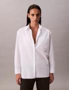 Chemise en popeline de coton stretch