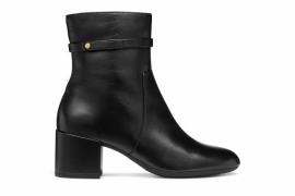 Bottines à talon en cuir Eleana