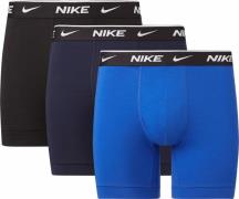 Lot de 3 boxers unis coton stretch