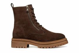 Boots à lacets en cuir suédé Iridea