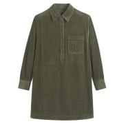 Robe courte velours côtelé, Signature ALBANE