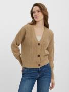 Gilet court boutonné