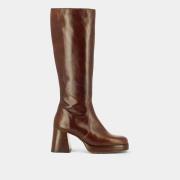 Bottes en cuir vieilli Betina, talons