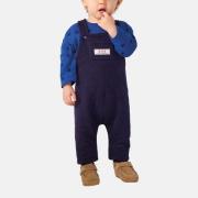 Salopette longue en tubique matelassé