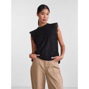 Blouse sans manches, en dentelle