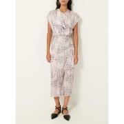 Robe midi imprimée, manches courtes, BUENASERA