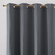 Rideau occultant lin lavé à œillets Onega