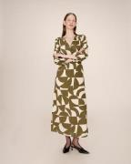 Robe longue imprimée SHELLY
