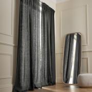 Rideau lin lavé finition ruflette, Private