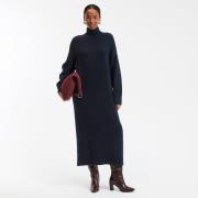 Robe pull, longue, manches longues