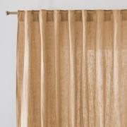 Rideau lin lavé pattes cachées, Onega