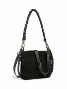 Sac porté épaule en cuir suède Juna