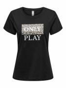 T-shirt détail léopard Anya