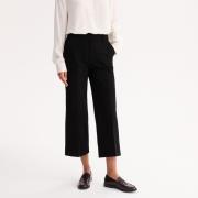 Pantalon droit longueur 7/8ème, coton stretch