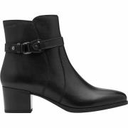 Bottines à talon en cuir